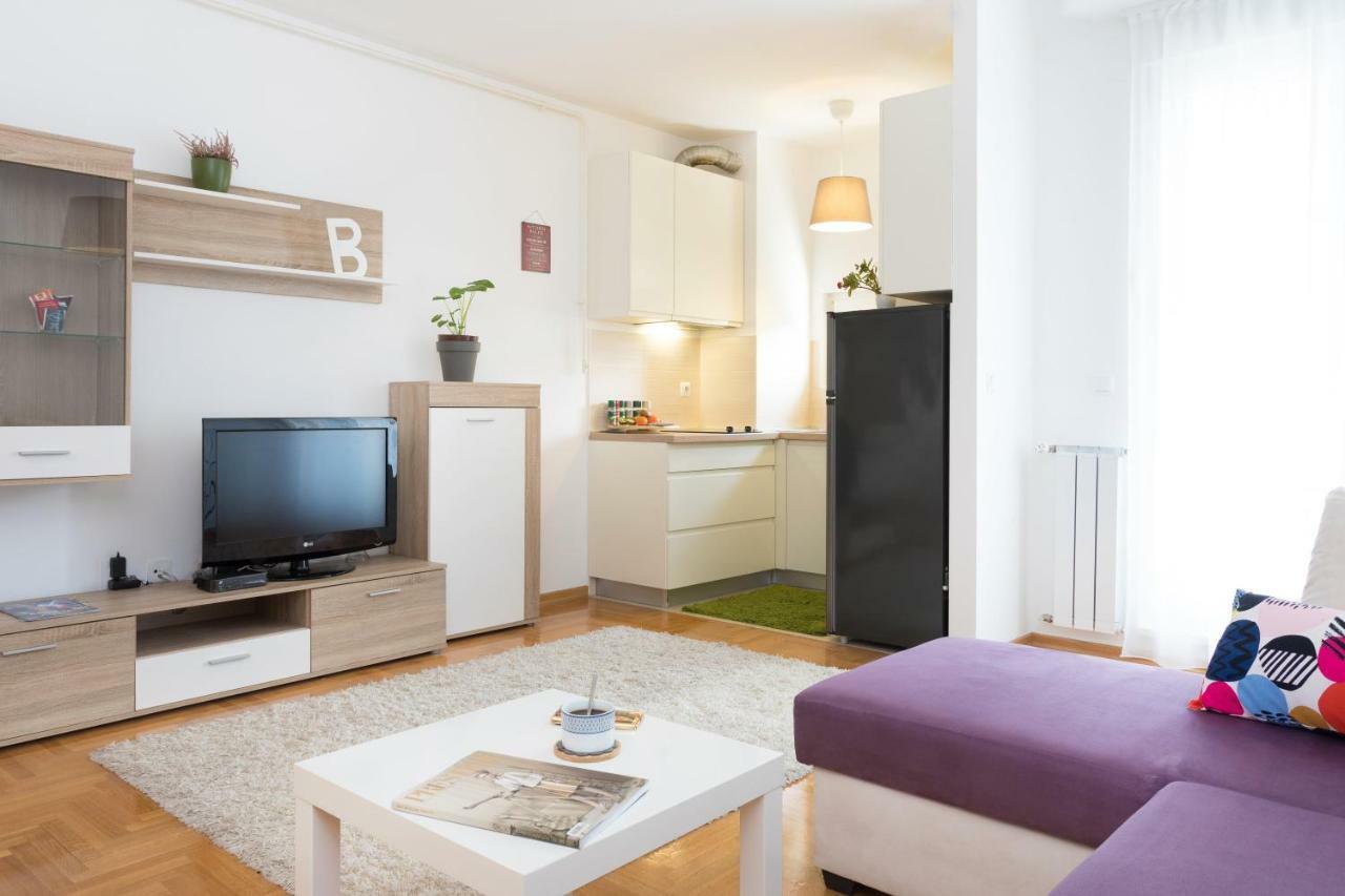 Cute And Sunny Studio In Zagreb With Balcony & Free Parking Exteriér fotografie