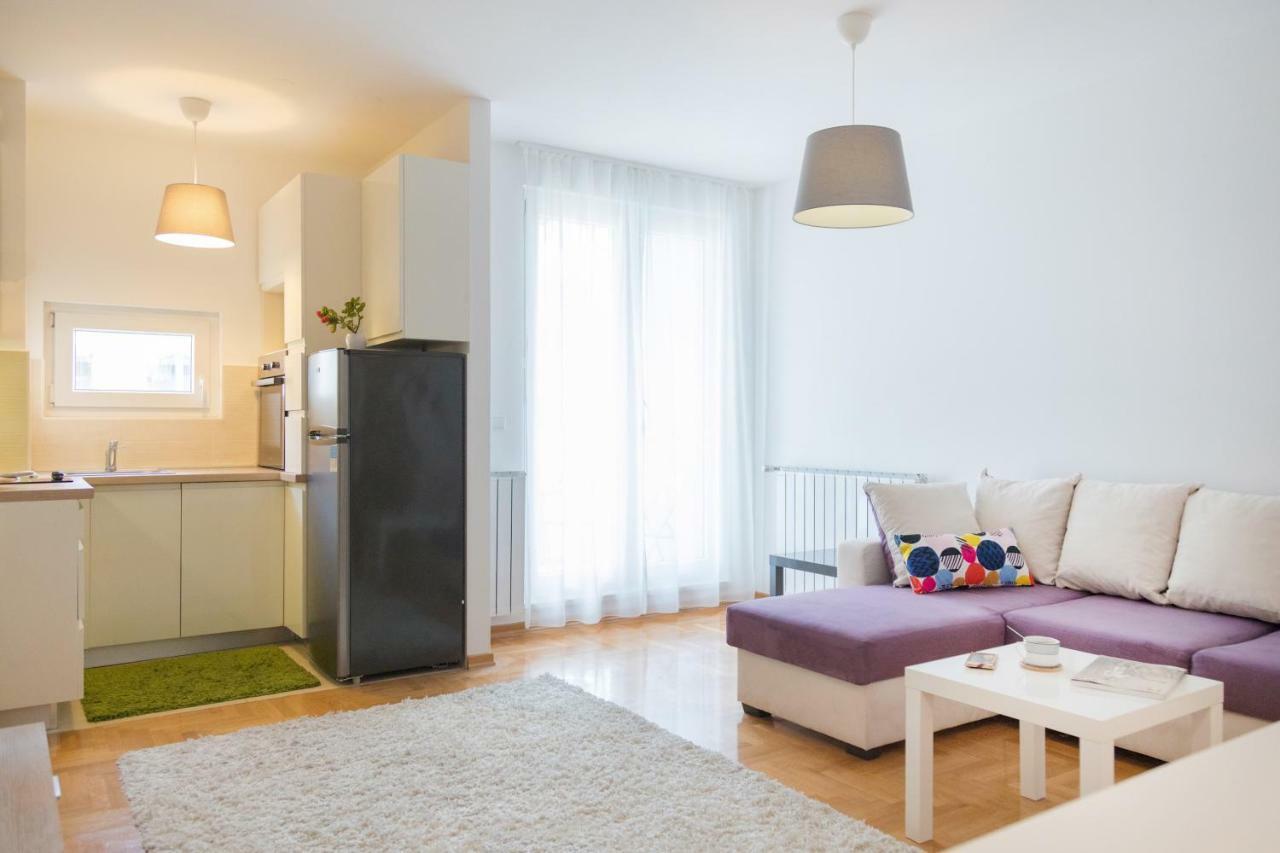 Cute And Sunny Studio In Zagreb With Balcony & Free Parking Exteriér fotografie